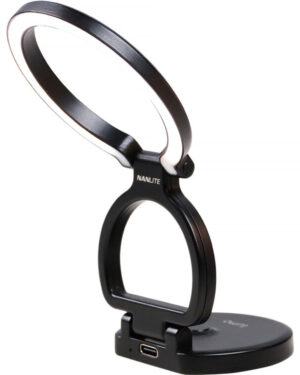 Nanlite Lumo Bi-Colour LED Ring Light (Polar Black)