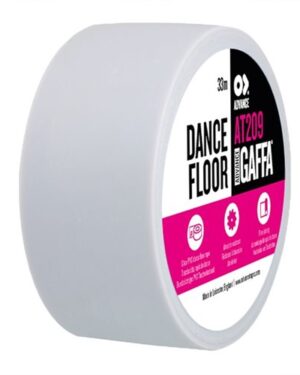 Tenacious RAT209 Dance Floor Tape Matt Translucent 50mm x 33m