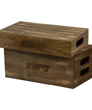 Kupo KAB-008-BST Brown Stained Apple Box 20" x 12" x 8"