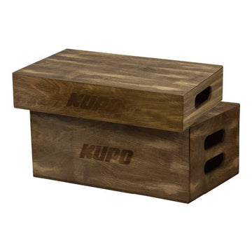 Kupo KAB-008-BST Brown Stained Apple Box 20" x 12" x 8"
