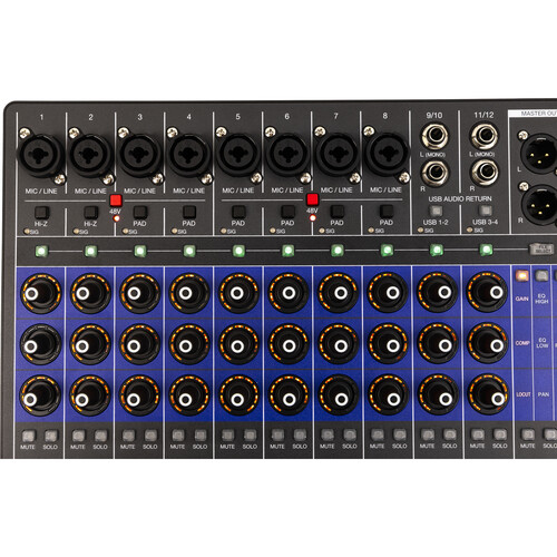 Zoom LiveTrak L12next 14x4 Digital Mixer and Recorder - Image 13