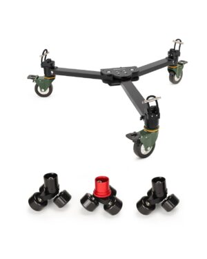 Proaim Agile Heavy-duty Floor/Track Studio Dolly for Spiked Tripods