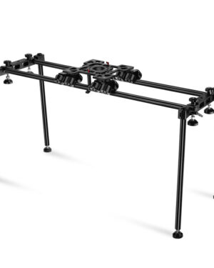 Proaim Breeza Pro Camera Dolly w Track | Mitchell, 75mm, 100mm Bowl Mount