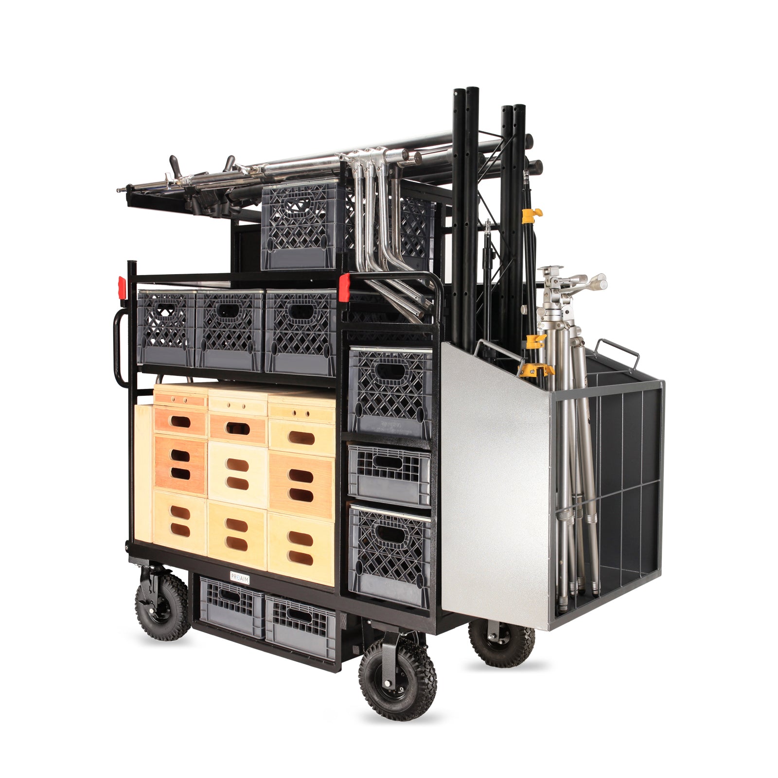 Proaim Vanguard Grip Equipment Production Cart for Film/Studio/Stage 36"