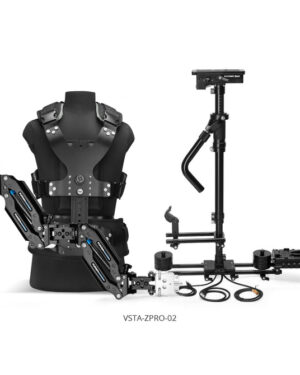 Proaim Flycam Zest Pro Electronic Video Camera Stabilizer with Vista-II Arm Vest