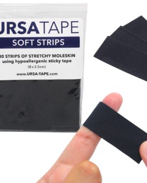 Ursa Tape Small Strips Black - 30 Pack