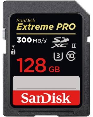 SanDisk Extreme Pro SDXC / SDXDK 128GB 300MB/s R