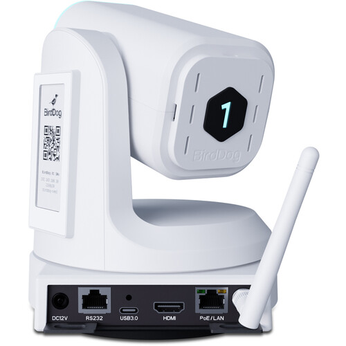 BirdDog X1 PTZ Camera with 30x Optical Zoom - White - Image 4