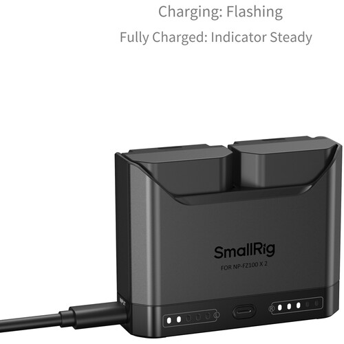 SmallRig NP-FZ100 Camera Battery Charger Kit - Image 4