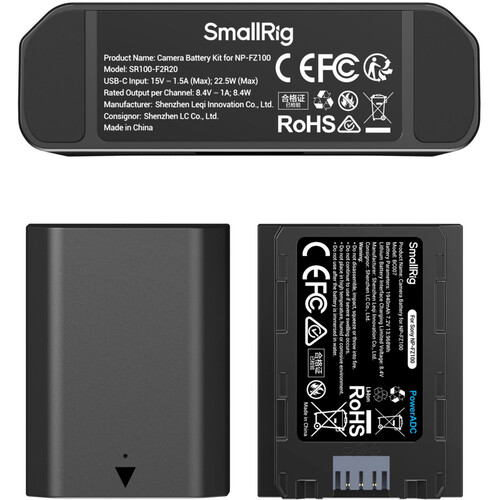 SmallRig NP-FZ100 Camera Battery Charger Kit - Image 6