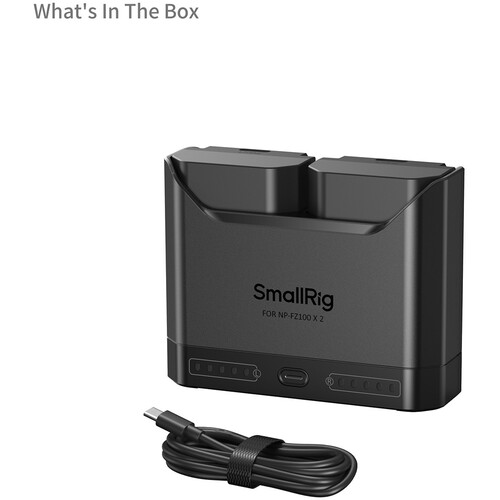 SmallRig NP-FZ100 Camera Battery Charger Kit - Image 8