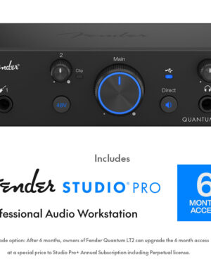 Fender Quantum LT 2 USB-C Audio Interface
