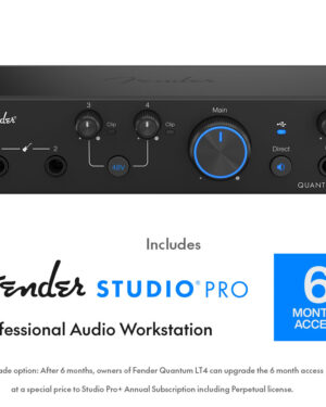 Fender Quantum LT 4 USB-C Audio Interface