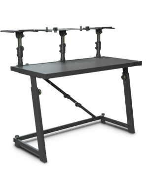 Gravity GFDJT01 DJ Desk W/ Flexible Loudspeaker & Laptop Tray