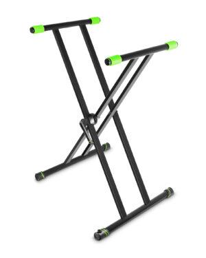 Gravity GKSX2 Double Braced Keyboard Stand X-Frame W/ VariFoot