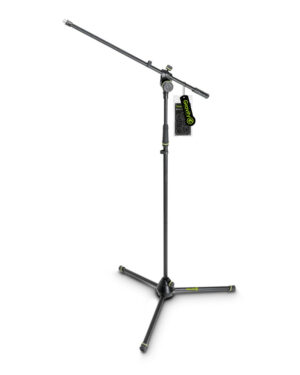 Gravity GMS4321B Microphone Stand W/ Folding Tripod Base & 2 Point Adj Boom