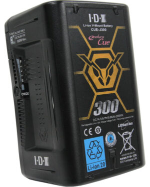 IDX CUE-J300 289Wh High-Load Li-Ion V-Mount Battery with 2 x D-Tap