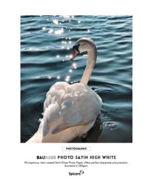 Bauhaus Photo Satin High White 610mm x 30m