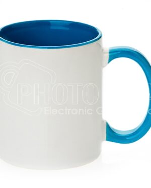 Orca Coatings 11 oz. Two Tone Mug Inner/Handle Cambridge Blue