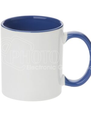 Orca Coatings 11 oz. Two Tone Mug Inner/Handle Blue