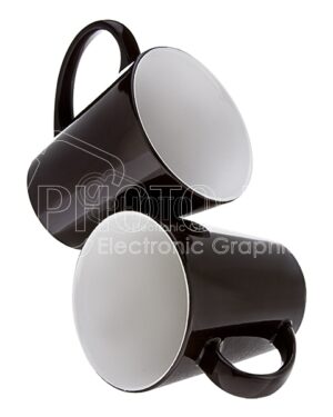 Orca Coatings 12 oz. Color Changing Latte Mug Black