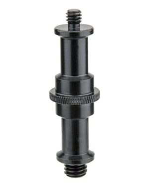Kupo KS-017 Steel Black 16mm Spigot with 3/8" Male and 1/4" Male Thread