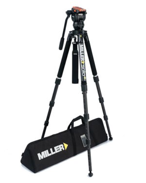 Miller 4090 CXV8 Solo Q-75 3 Stage CF Tripod System