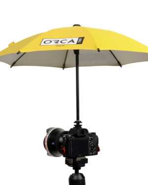 Orca OR-590 Small Outdoor Umbrella with Hot Shoe to 1/4″-20 Adapter