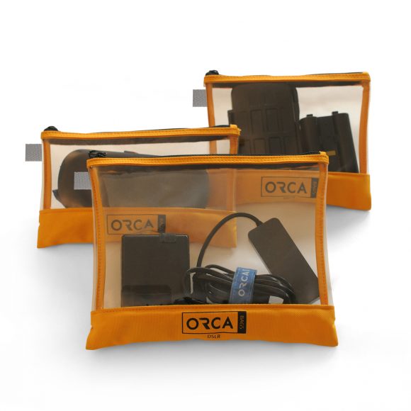 Orca OR-599 Transparent Accessories Pouch Set
