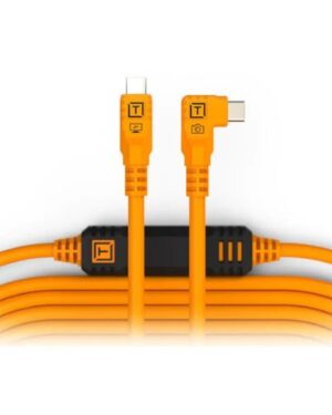 Tether Tools Pro Optima 10G USB-C T/Boost Lock Ext 4.8m Orange