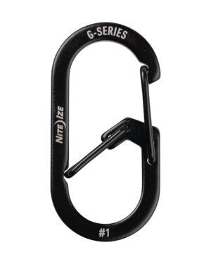 Nite Ize G-Series Dual Chamber Carabiner - #2 / Black