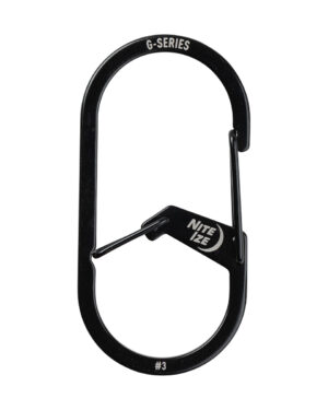 Nite Ize G-Series Dual Chamber Carabiner - #3 / Black