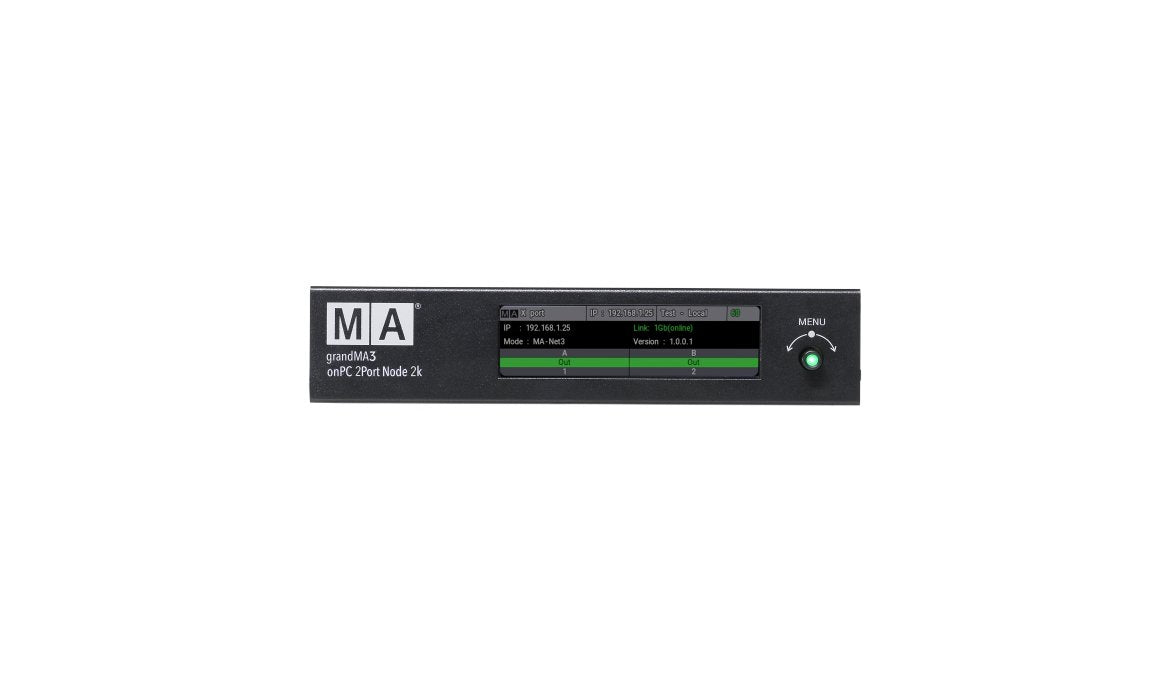 MA Lighting GrandMA3 onPC 2Port Node 2k POE - Image 2