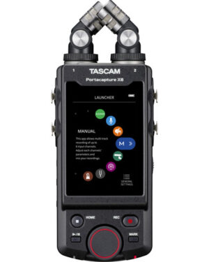 Tascam Portacapture X8 32-Bit Float 8-Channel Multitrack Field Recorder