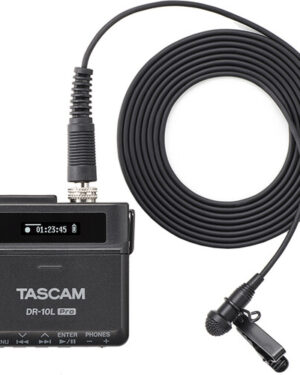 Tascam DR-10L Pro Field Recorder and Lavalier Microphone