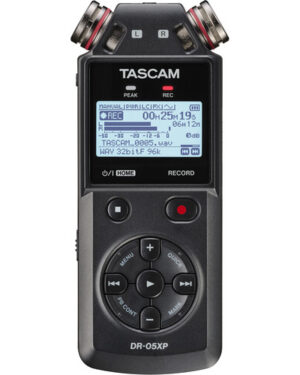 Tascam DR-05XP 2-Channel 32-Bit Float Portable Audio Recorder