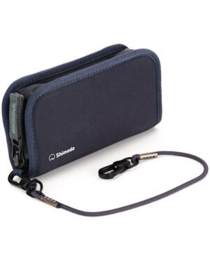 Shimoda Card Wallet, Zip - Blue