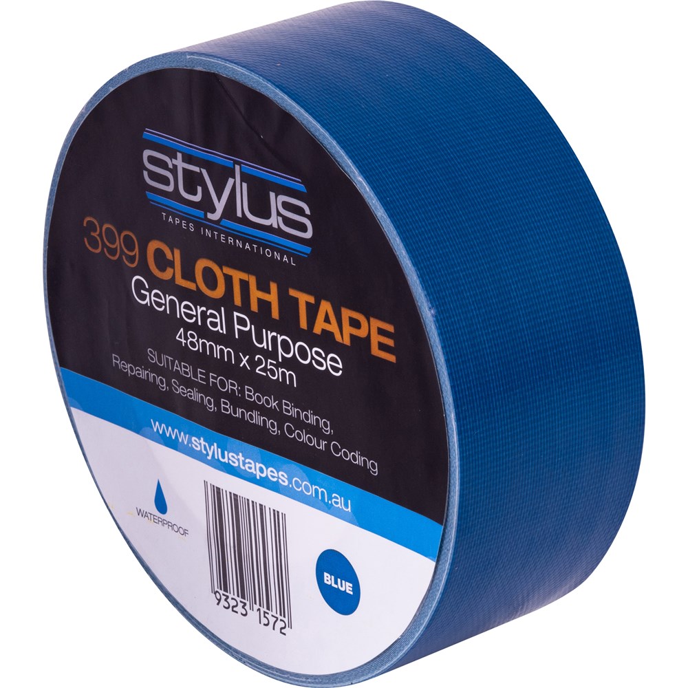 Stylus 399 Retail General Purpose Cloth Blue 48mm x 25m