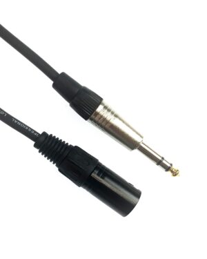 ACLINKER XLR Male to 6.35 TRS Jack 3m