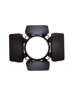 ShowPro LED Fresnel DMX Zoom Barndoor