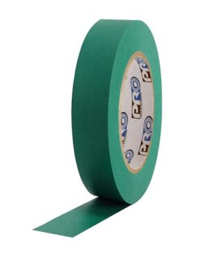 Pro Tapes Pro 46 Dark Green Colored Crepe Paper Masking Tape 25mm x 54m with 75mm core