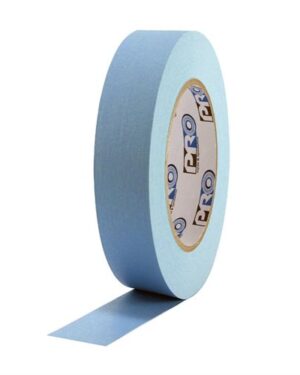 Pro Tapes Pro 46 Light Blue Colored Crepe Paper Masking Tape 25mm x 54m with 75mm core