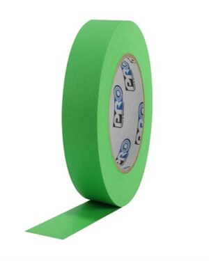 Pro Tapes Pro 46 Light Green Colored Crepe Paper Masking Tape 25mm x 54m with 75mm core