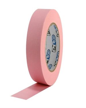 Pro Tapes Pro 46 Pink Colored Crepe Paper Masking Tape 25mm x 54m with 75mm core