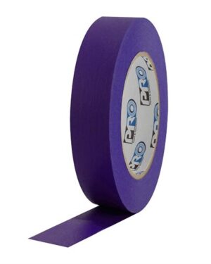 Pro Tapes Pro 46 Purple Colored Crepe Paper Masking Tape 25mm x 54m with 75mm core