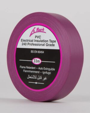 Le Mark PVC Electrical Tape 19mm x 33m - Violet
