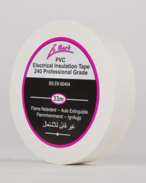 Le Mark PVC Electrical Tape 19mm x 33m - White