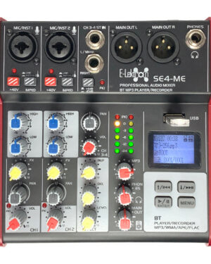 E-lektron SE-4 Live Audio Mixer 4 Channel Mixer