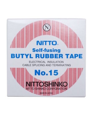 Nitto Tape Self-Fusing Butyl Rubber 0.5mm x 19mm x 10m - Black