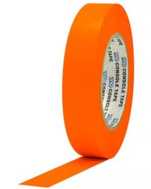 Pro Tapes Pro Console Paper Tape Flatback Orange 24mm x 55m